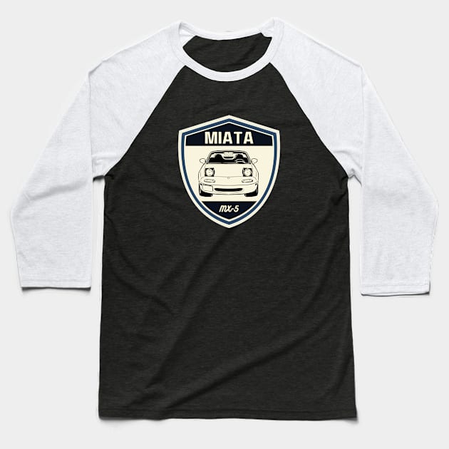 Mazda Miata/MX-5 -- Always Allow Pop-Ups Baseball T-Shirt by Moulezitouna